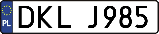 DKLJ985