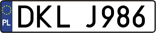 DKLJ986
