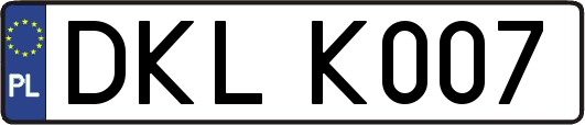 DKLK007