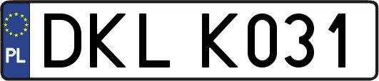 DKLK031