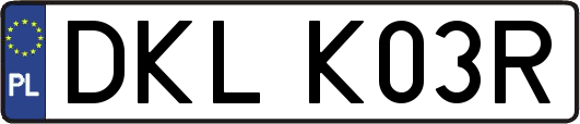 DKLK03R