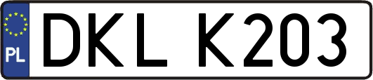 DKLK203
