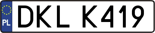 DKLK419
