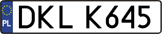 DKLK645