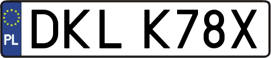 DKLK78X
