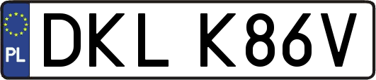 DKLK86V