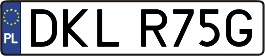 DKLR75G