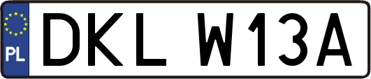 DKLW13A
