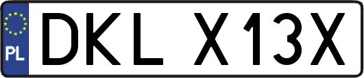DKLX13X