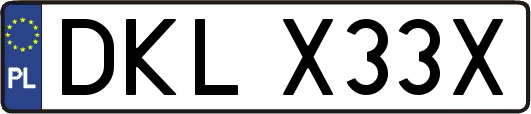 DKLX33X