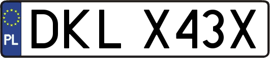 DKLX43X