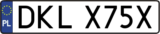 DKLX75X