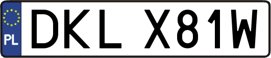 DKLX81W
