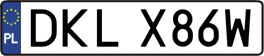 DKLX86W