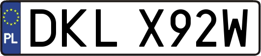 DKLX92W