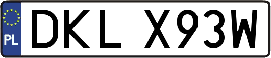 DKLX93W