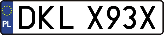 DKLX93X