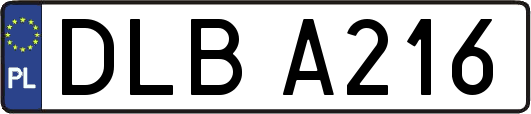DLBA216