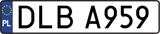 DLBA959