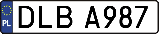 DLBA987