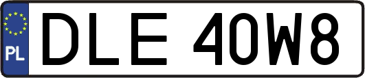 DLE40W8