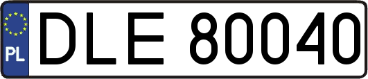 DLE80040