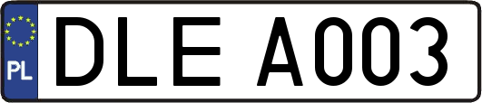 DLEA003