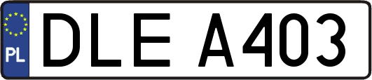 DLEA403