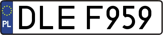 DLEF959