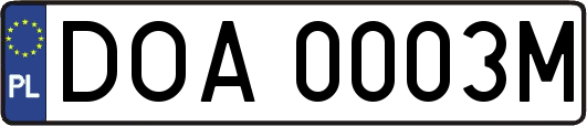 DOA0003M