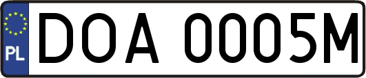 DOA0005M