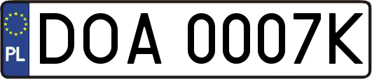 DOA0007K