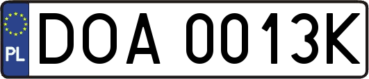 DOA0013K