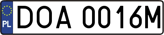DOA0016M