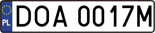DOA0017M