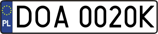 DOA0020K
