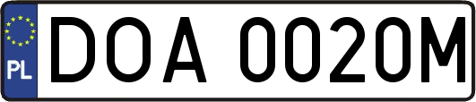 DOA0020M