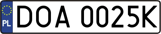 DOA0025K