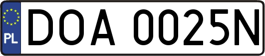DOA0025N