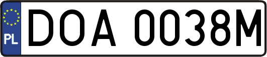 DOA0038M