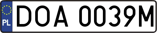 DOA0039M