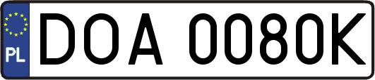 DOA0080K