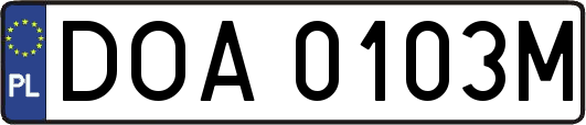 DOA0103M