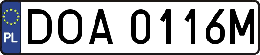 DOA0116M