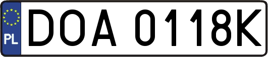 DOA0118K