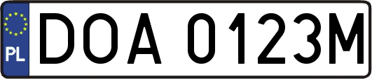 DOA0123M