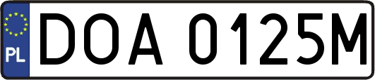 DOA0125M