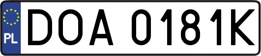 DOA0181K
