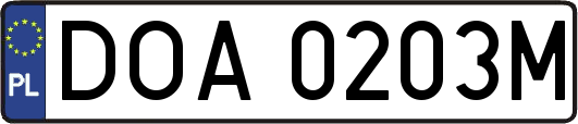 DOA0203M