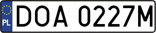 DOA0227M